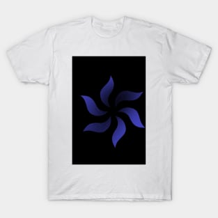 purple flower T-Shirt